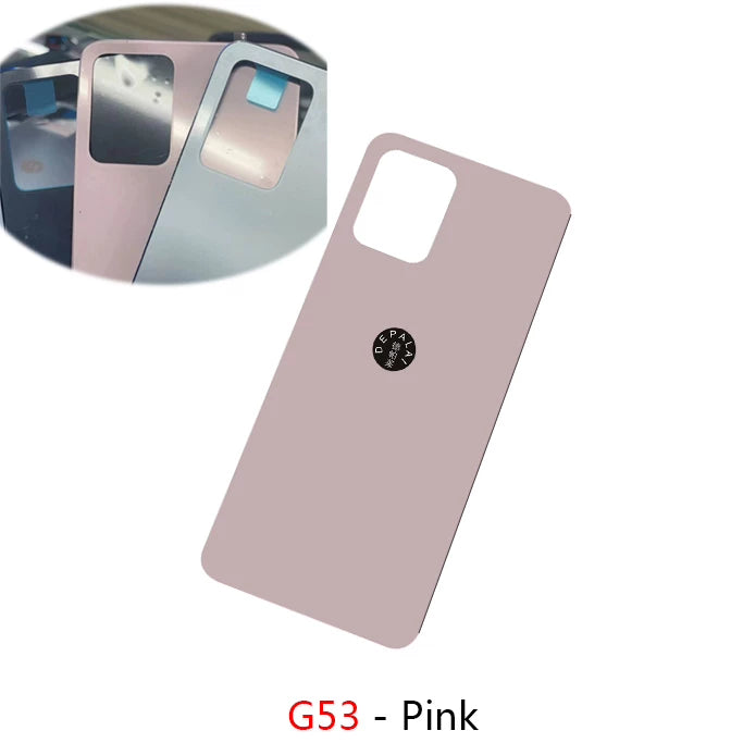 Battery back housing cover for Motorola G50 5G G52 G53 G54 mobile phone case