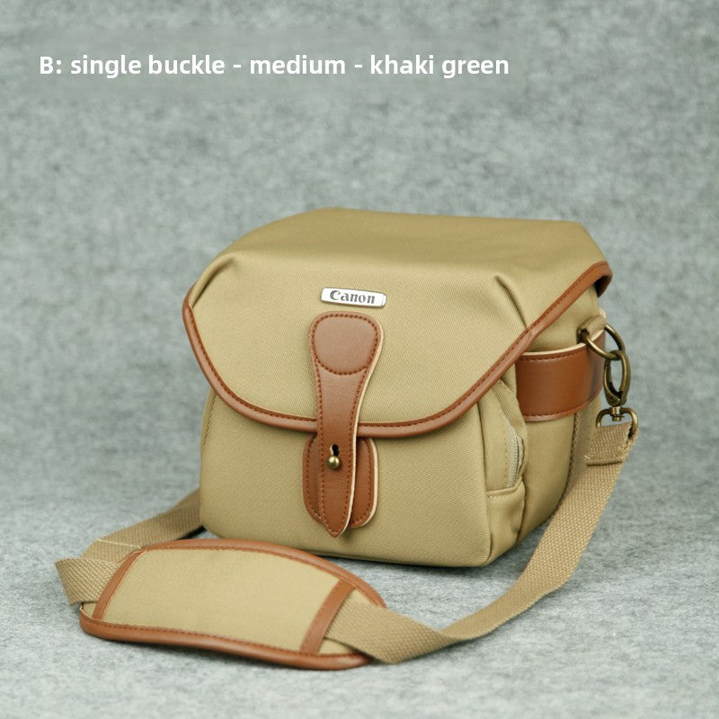 Canon R50 R100 R10 M50II M6II R8200DII retro messenger bag digital storage camera bag PT316-51 Digital camera accessories