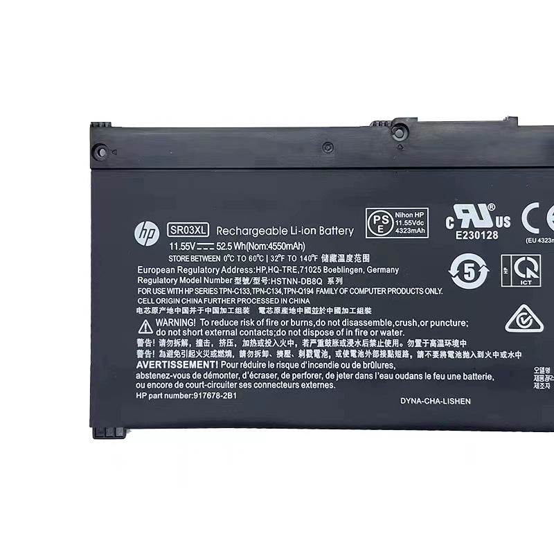 Applicable to original ForHP HP HP Night Elf 3rd Generation 4/5th Generation TPN-C133 Q211 Laptop Battery SR03XL