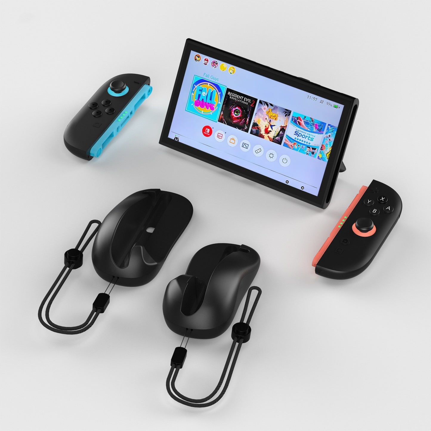 New Switch2 mouse NS2 left and right handle mini portable mouse 2 packs, the handle changes to the mouse in seconds