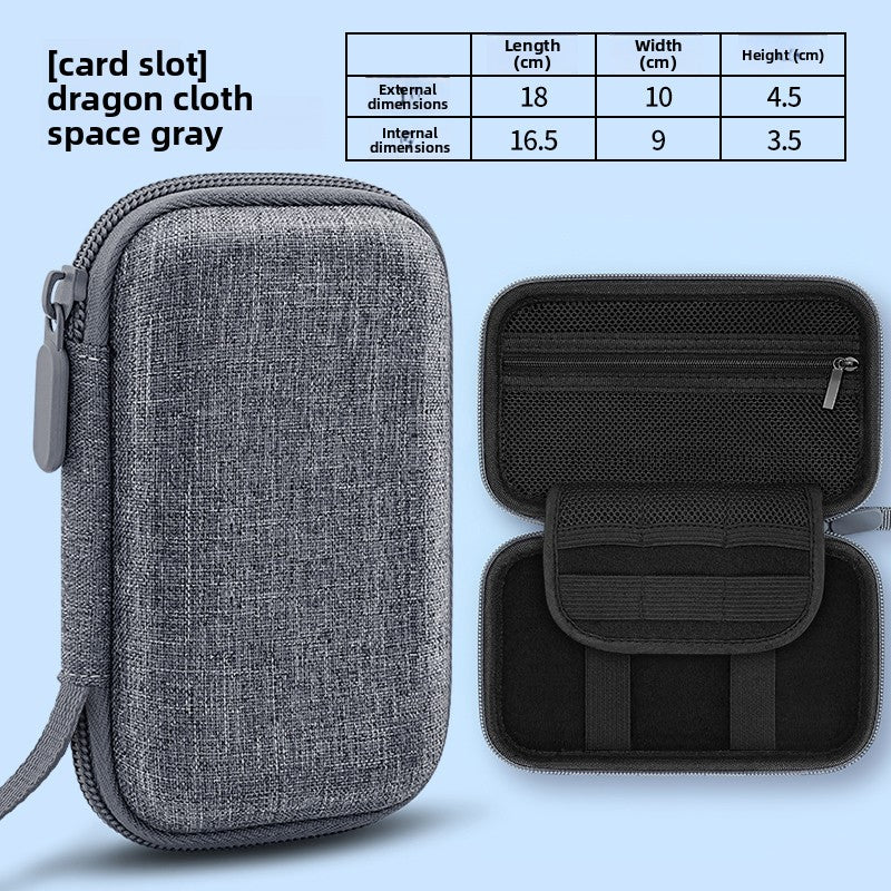 OLYSON CCD Camera Bag Small Camera Case Card Storage Box Digital Camera for Sony Canon ixus Fuji Nikon Samsung Panasonic Hard Case Drop-proof Waterproof Portable Bag Digital camera accessories