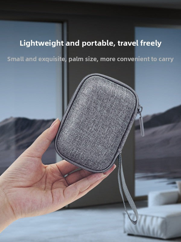 OLYSON CCD Camera Bag Small Camera Case Card Storage Box Digital Camera for Sony Canon ixus Fuji Nikon Samsung Panasonic Hard Case Drop-proof Waterproof Portable Bag Digital camera accessories