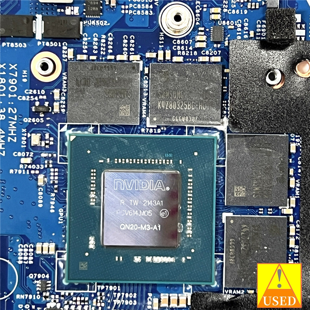 (Shipping fee not include)DELLmotherboard system board 5521 CN-03DC8H i7-11800H 203005-1