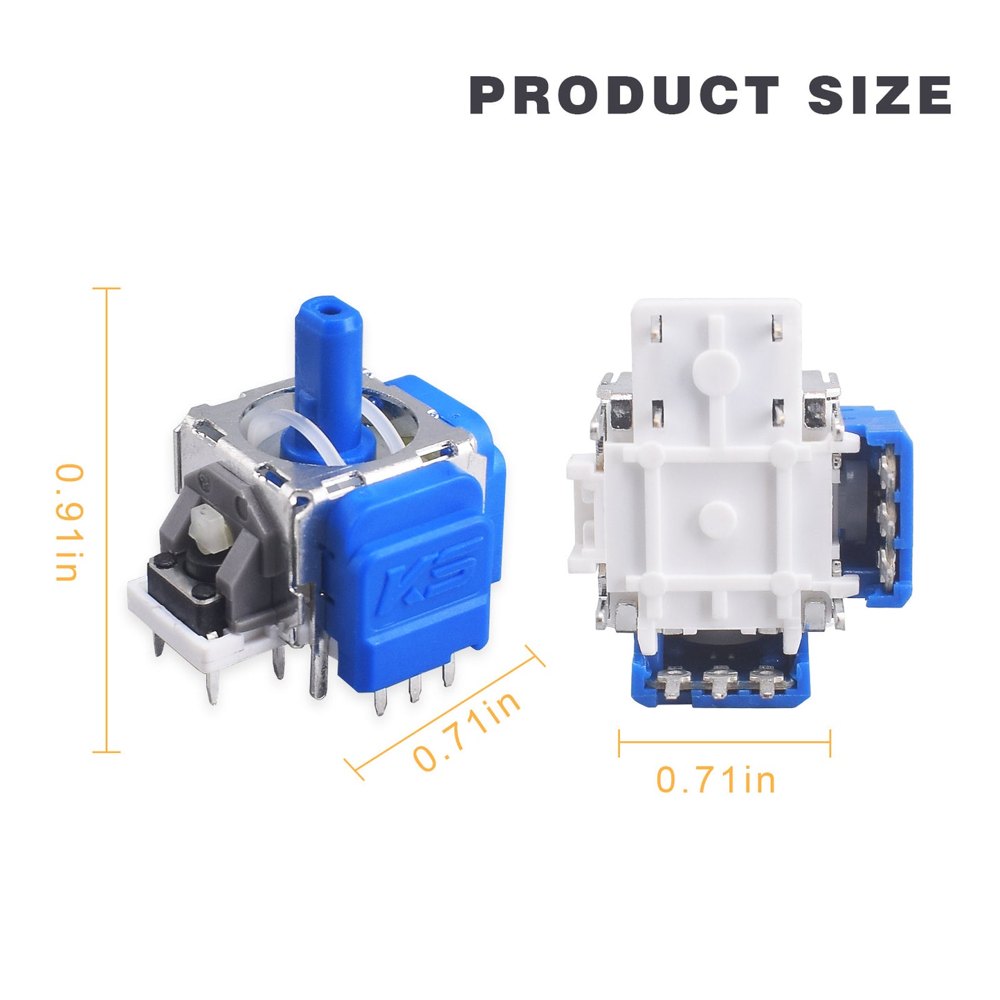 JS13 PRO upgrade PS5 Hall joystick for XBOX PS4 TMR reluctance joystick handle 3D joystick