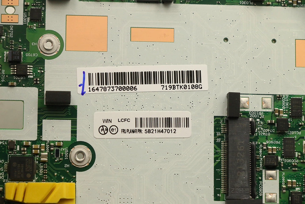 Lenovo ThinkPad T14 Gen 2 main board 5B21H47012 i7-1185G7 16G