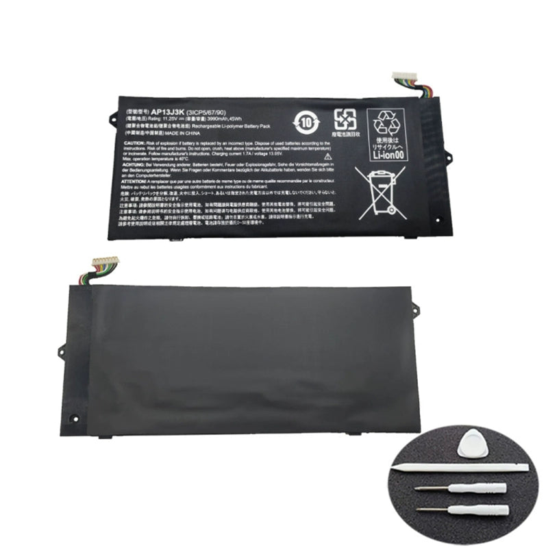 (Shipping fee not include) Acer AP13J3K ACER C740-C74W C720P C720 AP13J4K replacement  battery