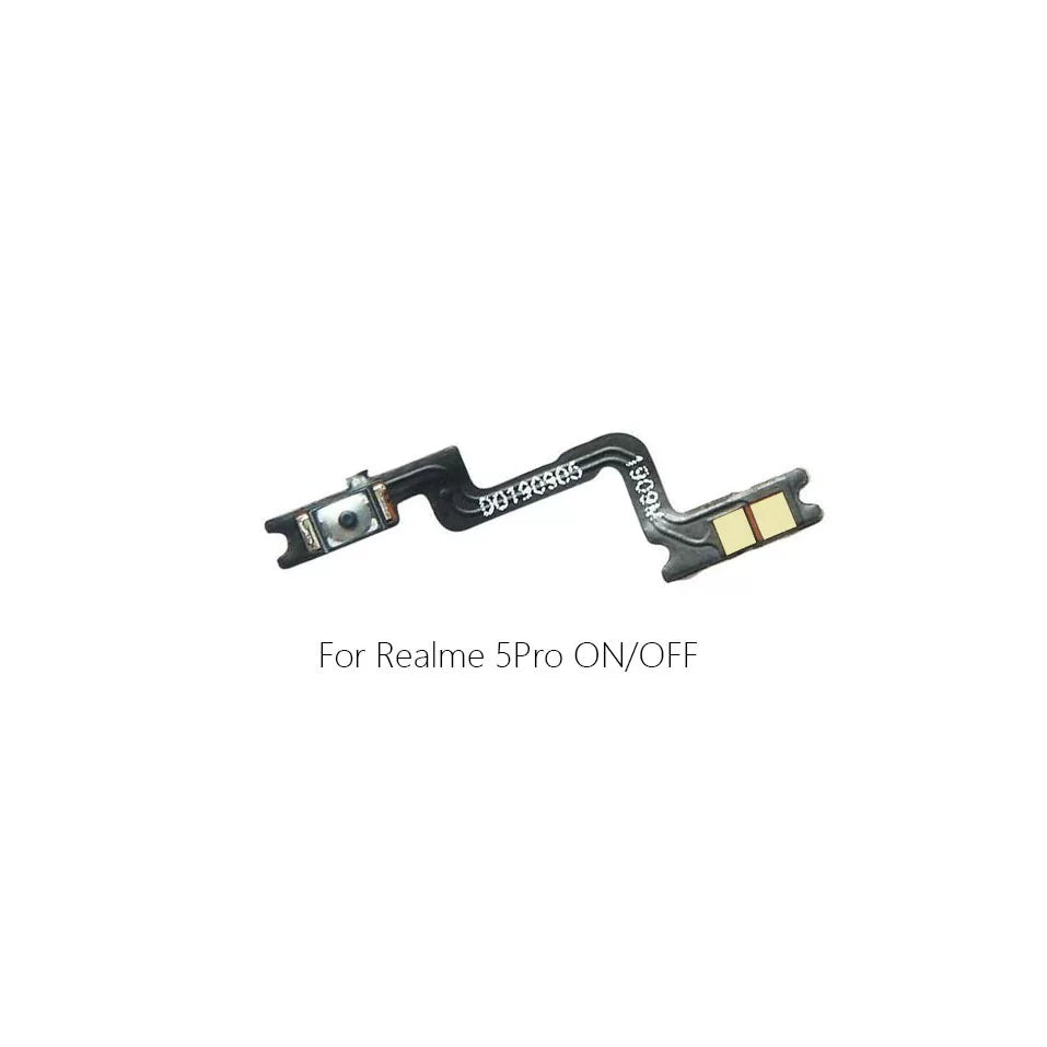 For Oppo Realme 3 5 6 3Pro 5Pro 6Pro Power cable Switch on volume flex of ribbon