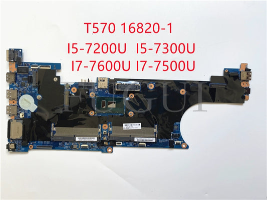 (Shipping fee not include)  motherboard system board T570 16820-1 I5-7200U I5-7300 I7-7600 I7-7500