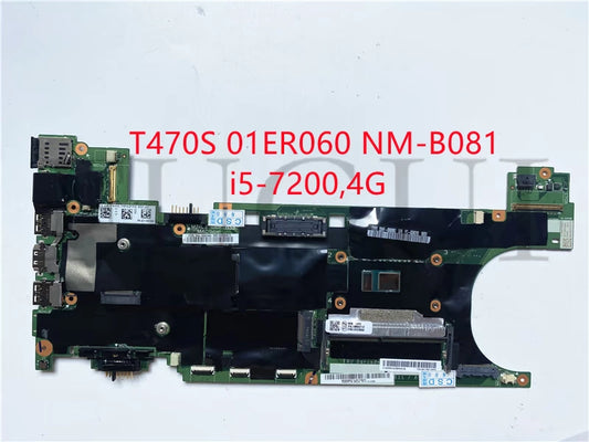 (Shipping fee not include)Lenovo/ lenovo  T470S 01ER060 NM-B081 i5-7200,4G笔记本电脑motherboard system board