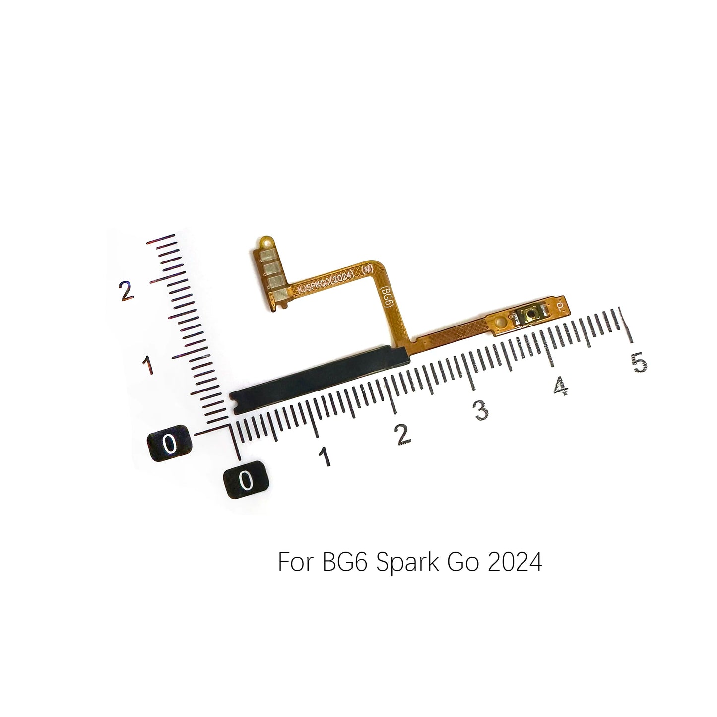 Suitable for Tecno Spark Go BG6 KC8 KD6 KD7 KF7J KL5 5Air 5Pro Power cable Switch on of ribbon flex cable