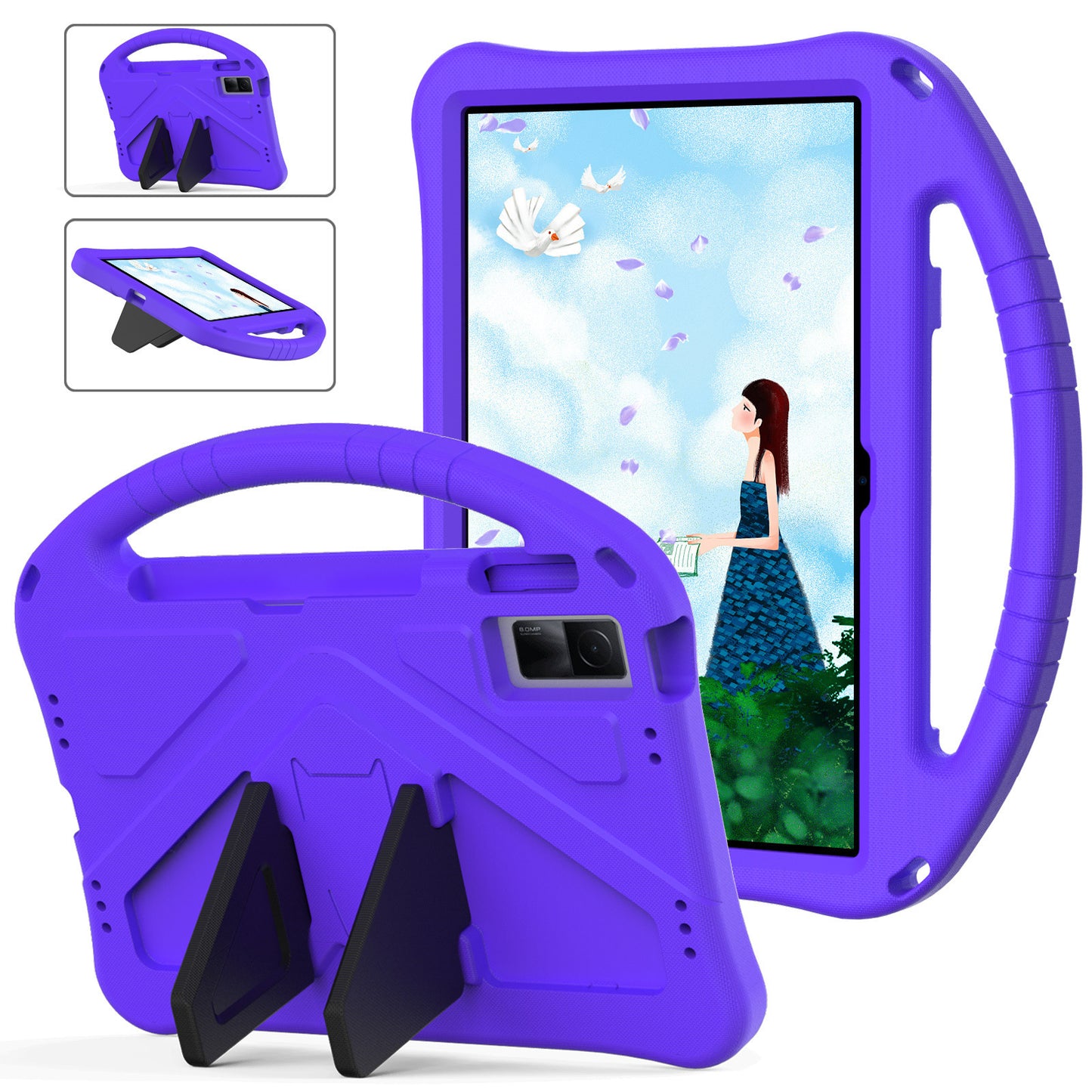 For Redmi 10.6 Tablet OPPO Pad 11 Computer EVA Bracket Children's Safety Anti-drop Protective Cover Protective Accessories