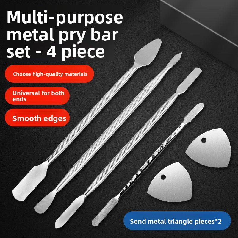 Laptop mobile phone disassembly opening tool kit pry tools repair skewer screen battery Upturned blade metal plastic crowbar tool Repair Tools