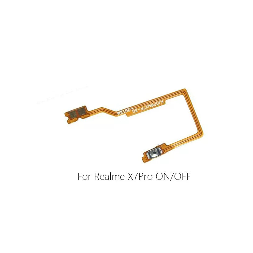 For Oppo Realme X X2 X2Pro X5Pro X7 X7Pro Power cable Switch on volume flex of ribbon