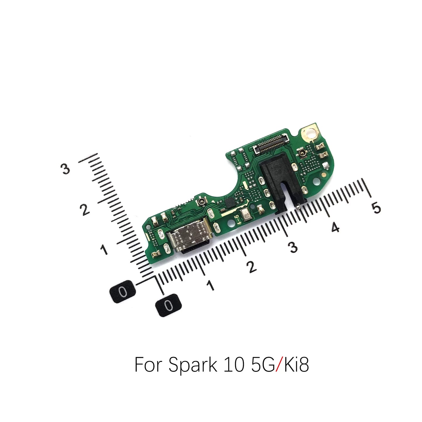 For Tecno Spark 8 9 10 KG6 KG7 KG8 Ki8 X669C Ki5 Ki7 charging port charging flex board cable