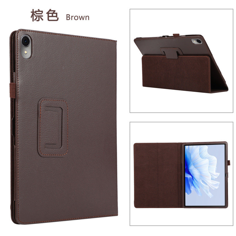 Applicable Honor Tablet X8 Pro Protective Case X9 11.5 2023 Litchi Pattern Bracket Book Leather Case Factory Batch Protective Accessories