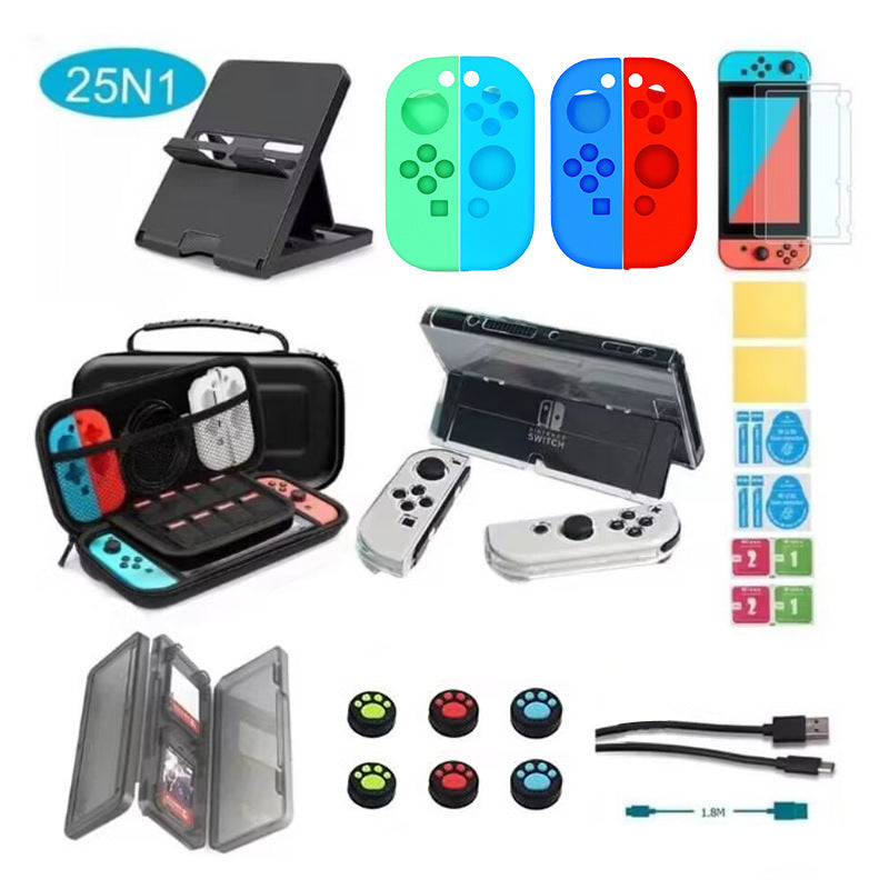 Suitable for Nintendo switch storage bag set switch OLED seat charger steering wheel game merchandise