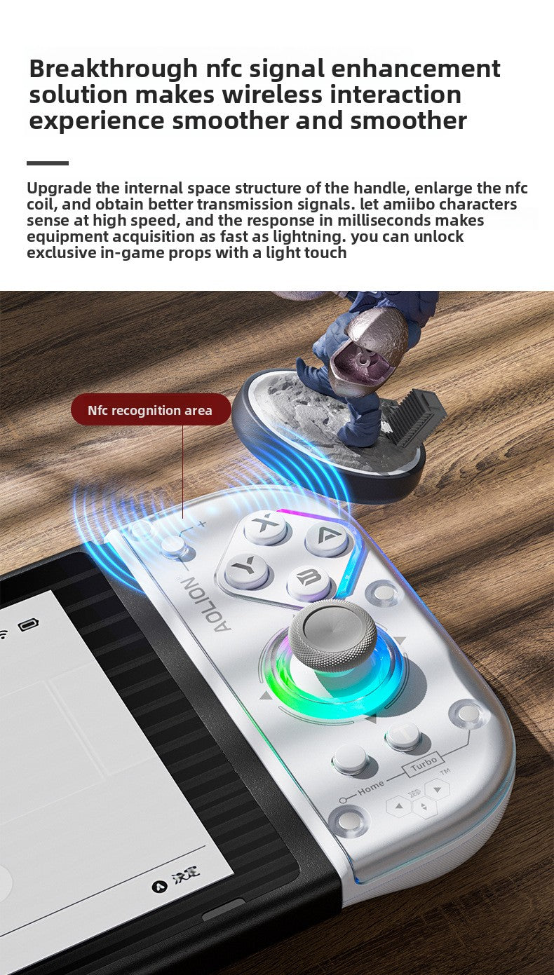 Auga Lion J20Pro Knight wireless gamepad Hall rocker mechanical button switch left and right handle
