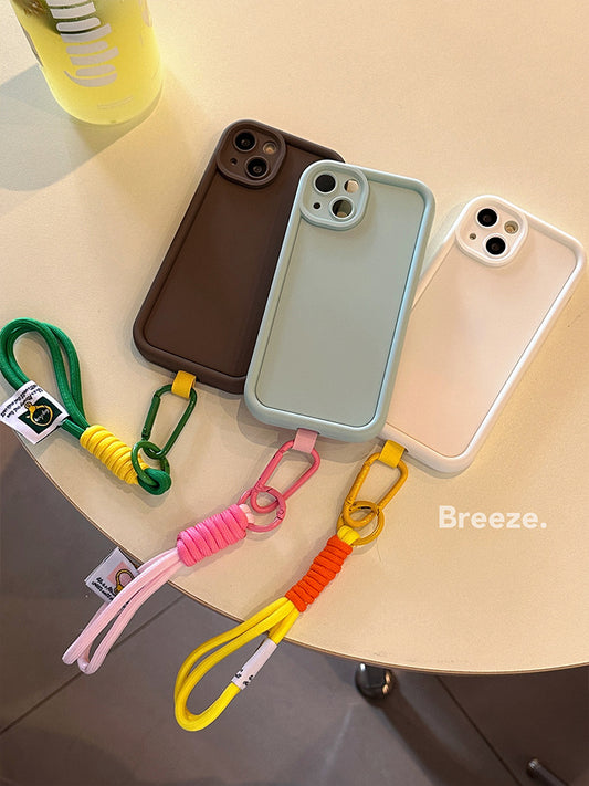 Accessories Simple solid color matte for iphone14/15promax Apple 13 mobile phone case 12 New 15pro premium