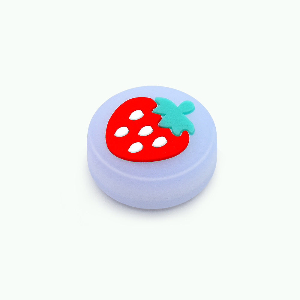 Suitable for Nintendo switch handle rocker button cap switch handle rocker silicone cap luminous cap