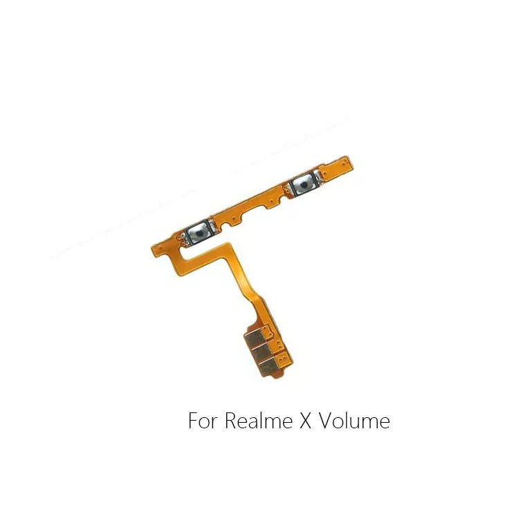 For Oppo Realme X X2 X2Pro X5Pro X7 X7Pro Power cable Switch on volume flex of ribbon
