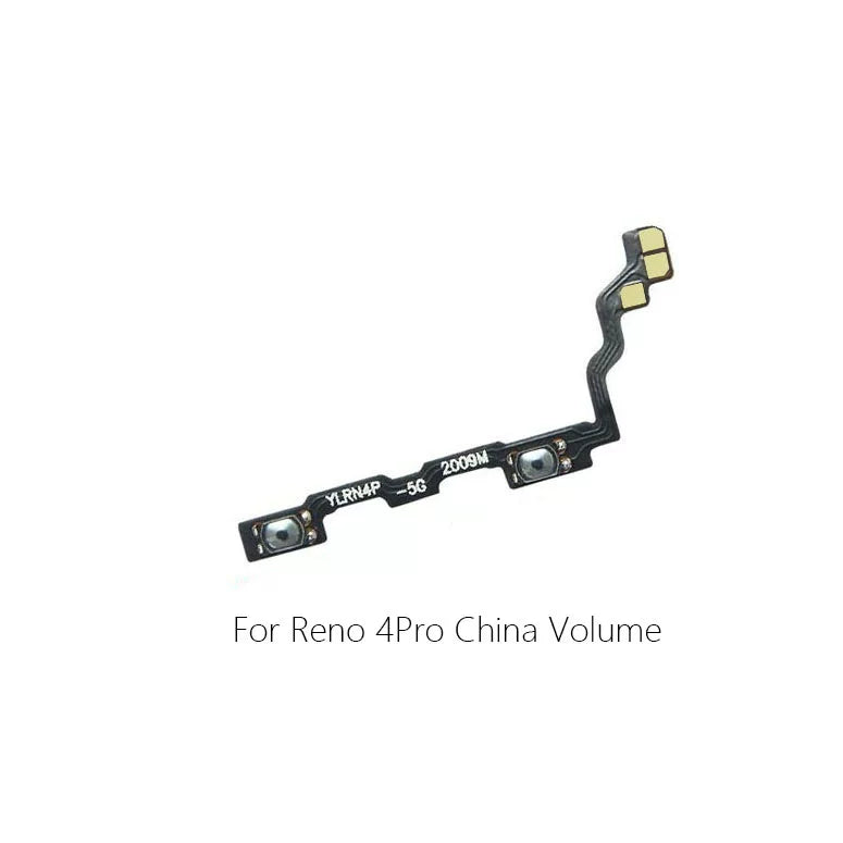 For Oppo Reno4 4F 4Pro 4SE 4Z Power cable Switch on volume cable of ribbon flex
