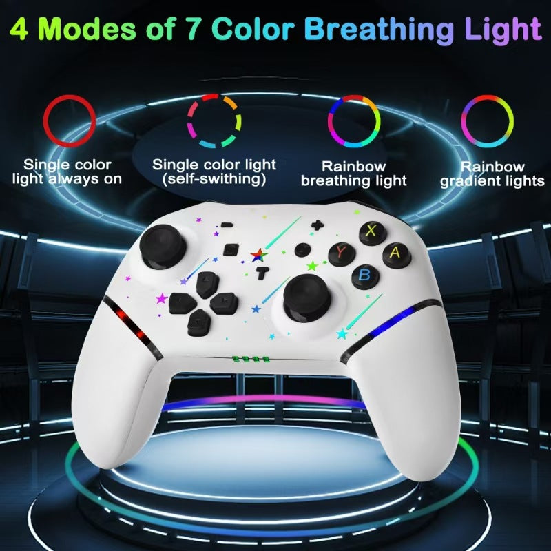 Switch glare RGB light effect gamepad supports iOS Android PCswitch computer controller