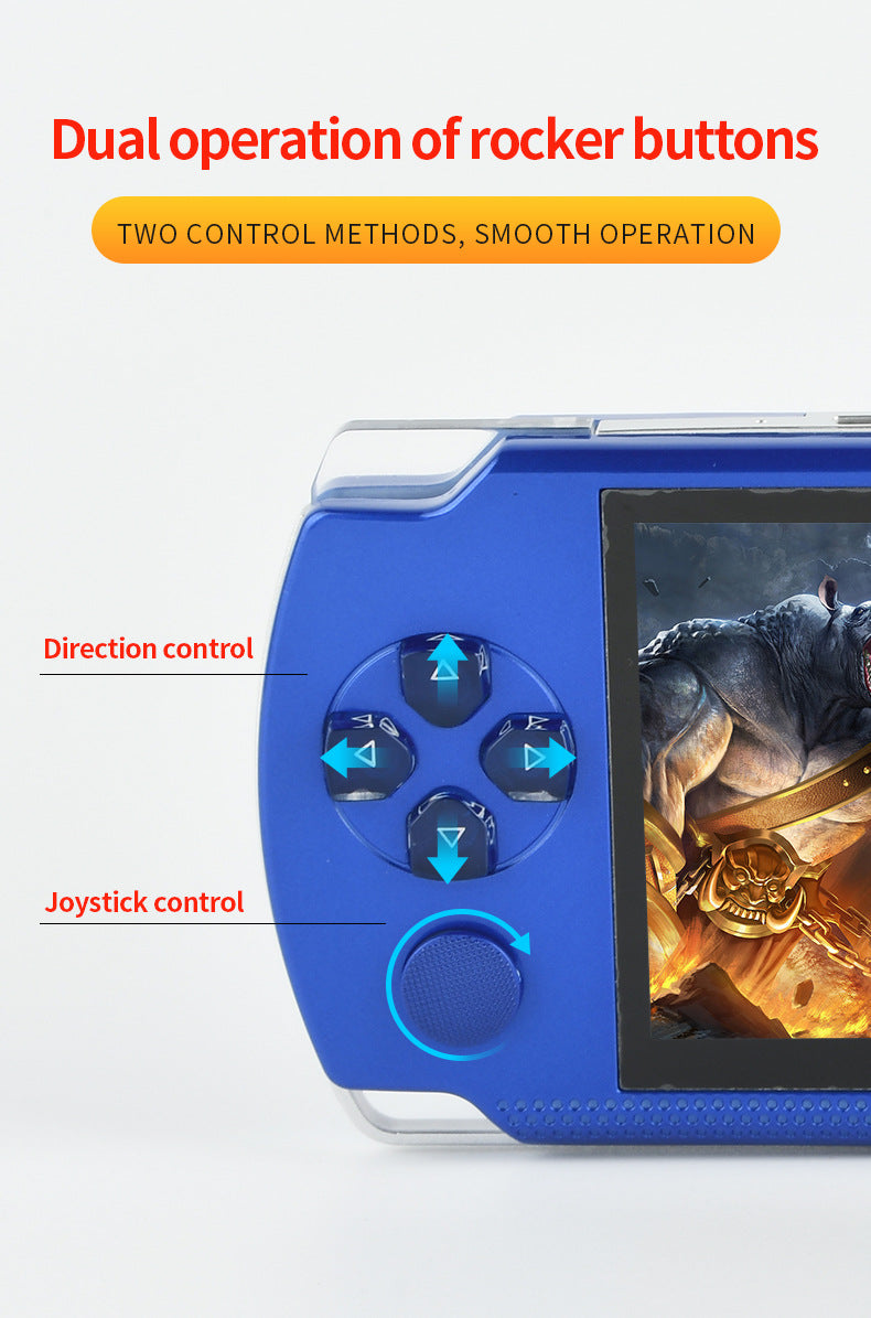 4.3" inch HD X6 15000 games Handheld Game Player console Nostalgic and retro handheld, arcade, and PSP game consoles