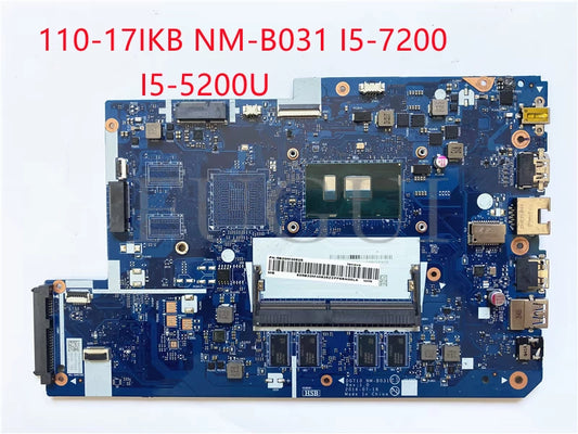 (Shipping fee not include)  motherboard system board 110-17IKB NM-B031 I5-7200 I5-5200U