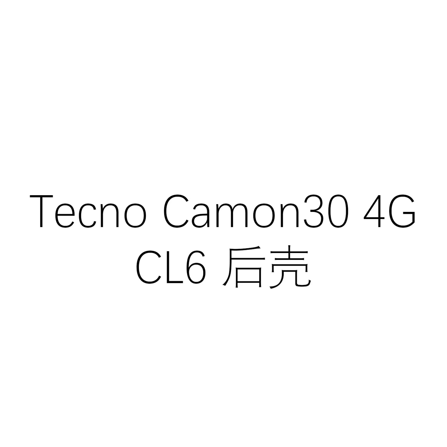 Battery back housing cover for Tecno Camon30 CL7 40Pro CM7 GT 20Pro Hot50i Spark 30C
