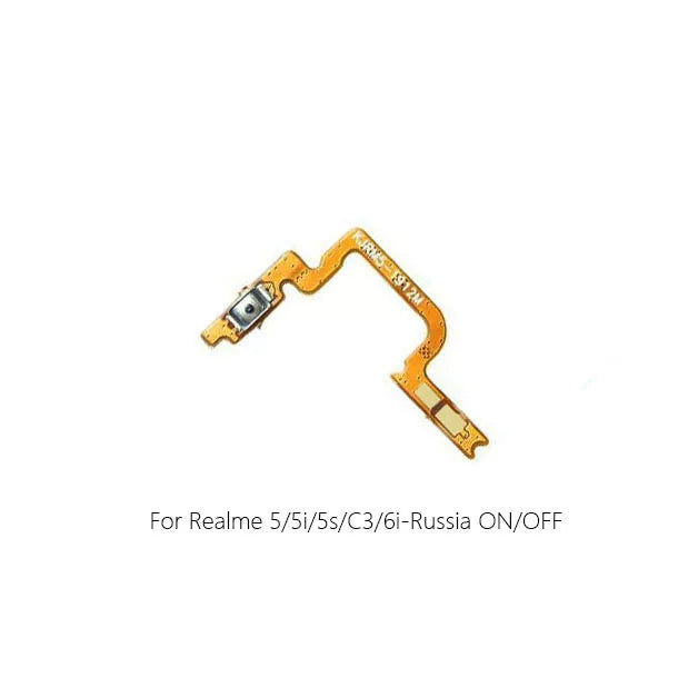 For Oppo Realme 3 5 6 3Pro 5Pro 6Pro Power cable Switch on volume flex of ribbon