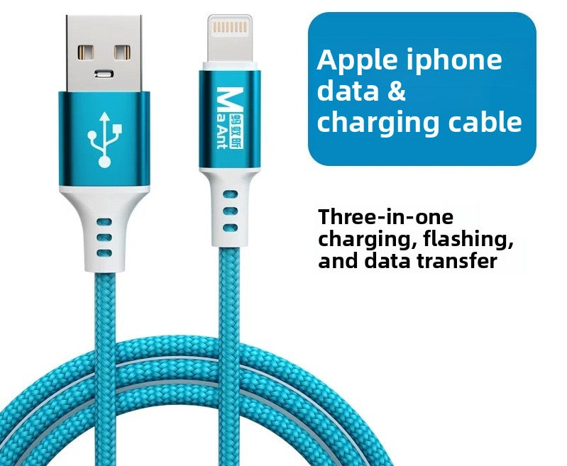Apple charging flashing, data transmission 3-in-1 automatically enters recovery mode data engineering cable Phone Repair tools