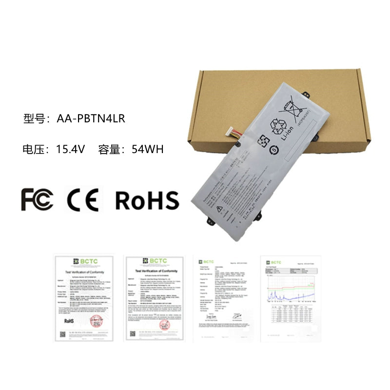 (Shipping fee not include)for于 Samsung NP940X3M NP940X5M AA-PBTN4LR05 repalcement battery AA-PBTN4LR