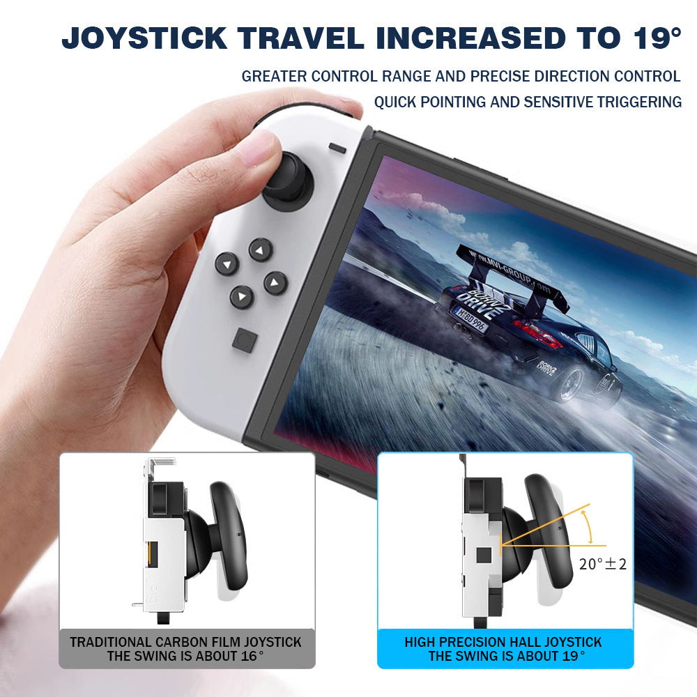 Switch joy con solenoid hall rocker switch OLED handle 3D joystick hall technology