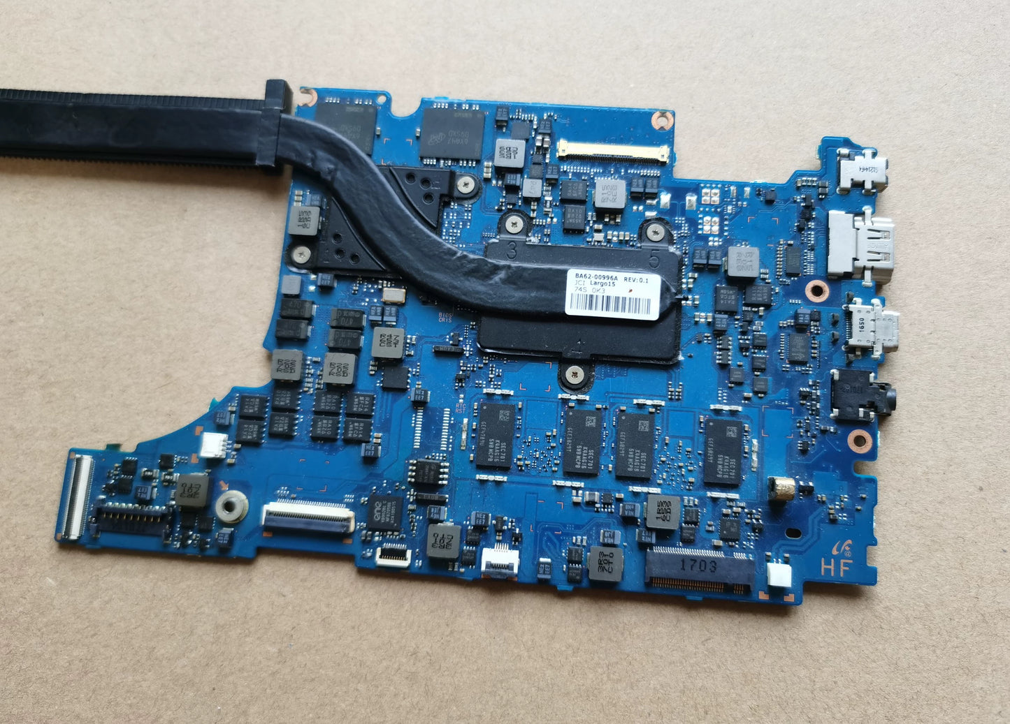 (Shipping fee not include)原装 Samsung 笔记本电脑 940X5M 940X5N 主板 散热片 风扇 拆机