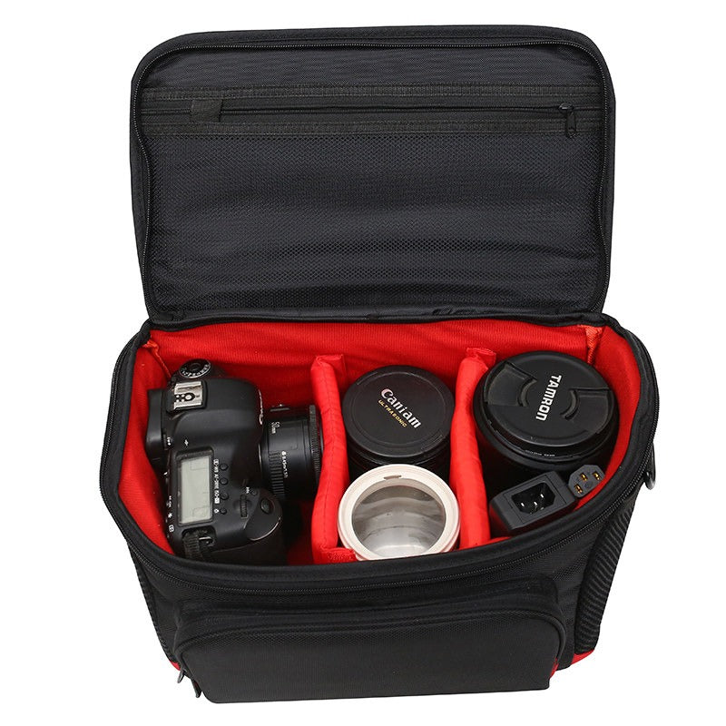 Suitable for Canon camera bag SLR shoulder bag 200D 800D 700D 750D 80D 550D 60D 5D3 Digital camera accessories