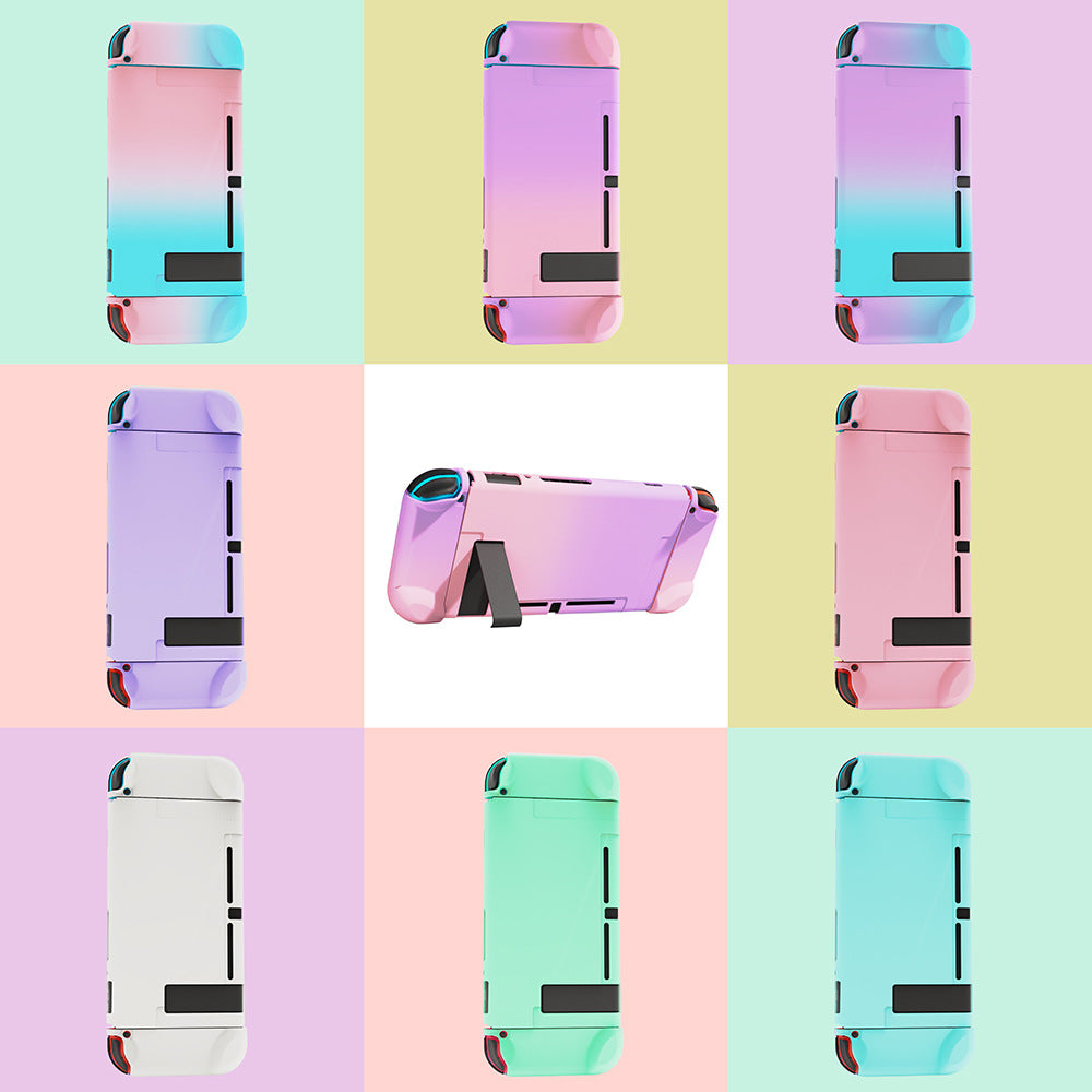 Switch console case is suitable for Nintendo Switch case, skin-friendly feel oil gradient color host case