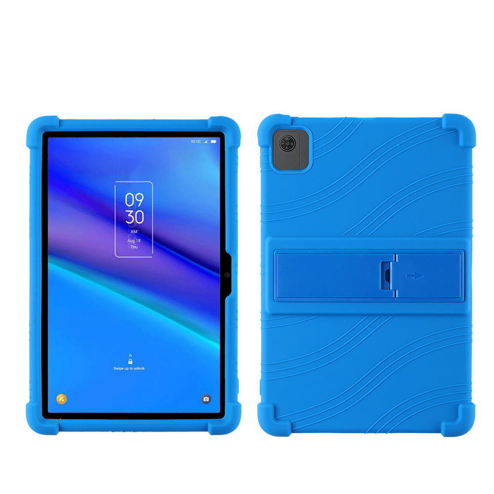 Suitable for TCL Tab 10 4G tablet protective case 10.1 inch computer anti-drop belt bracket soft silicone protective case Protect case