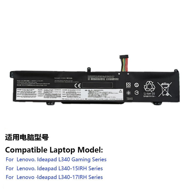 (Shipping fee not include)forFor  Lenovo Ideapad L340-15IRH -17IRH  repalcement battery  L18C3PF1 L18M3PF1