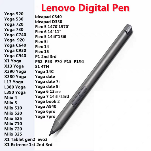 Suitable for Lenovo stylus X1 YOGA X13 X390 L380 L13 Yoga C930 C940 stylus