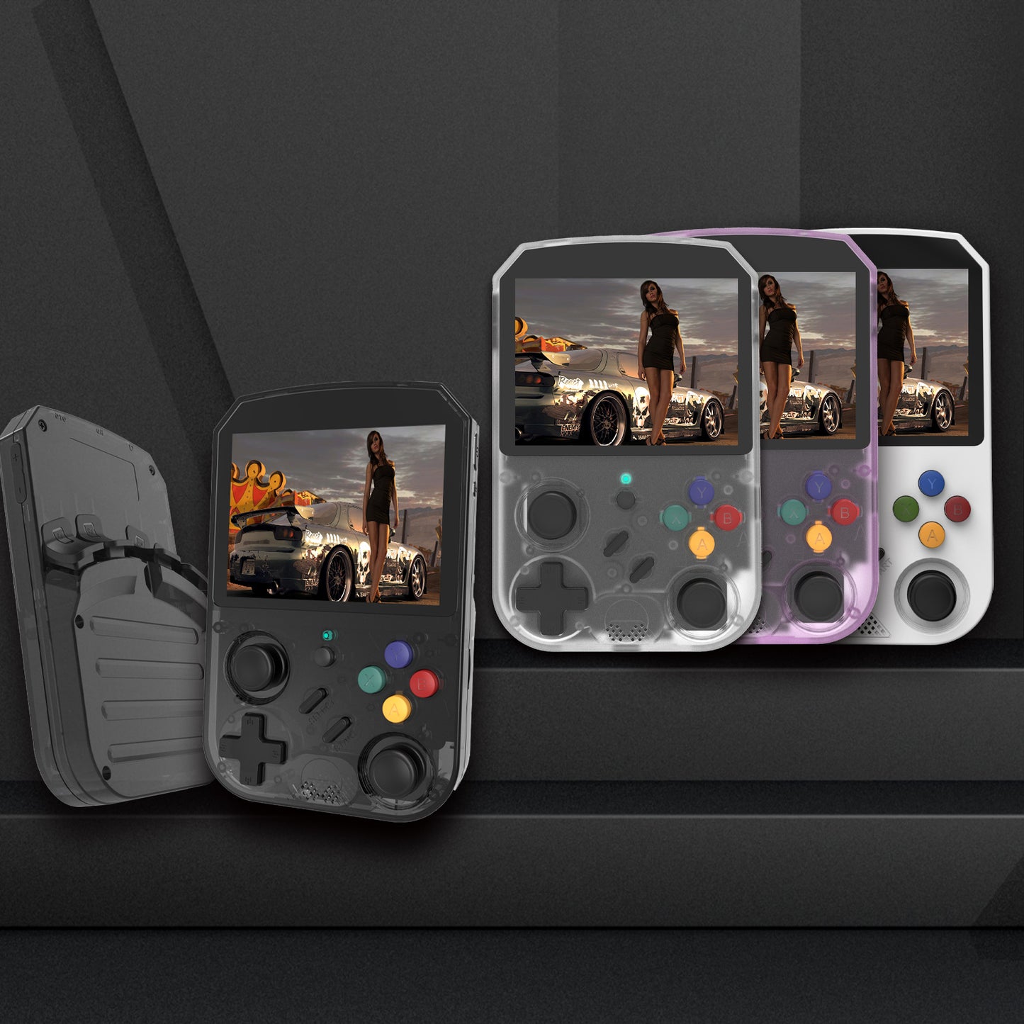 3.5 "inch IPS HD OTG 2000MAH battery Handheld Game Player console Childhood FC retro nostalgic large screen handheld portable classic home game console