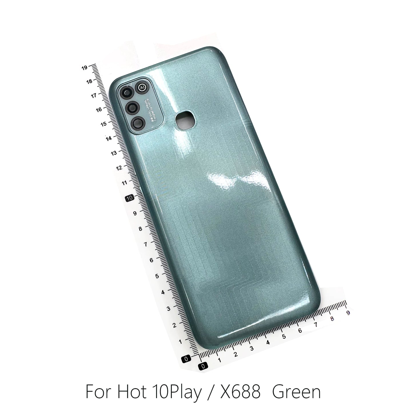 Battery back housing cover for Tecno Infinix Hot 8Lite X650 10Play X688 back case Phone case back cover