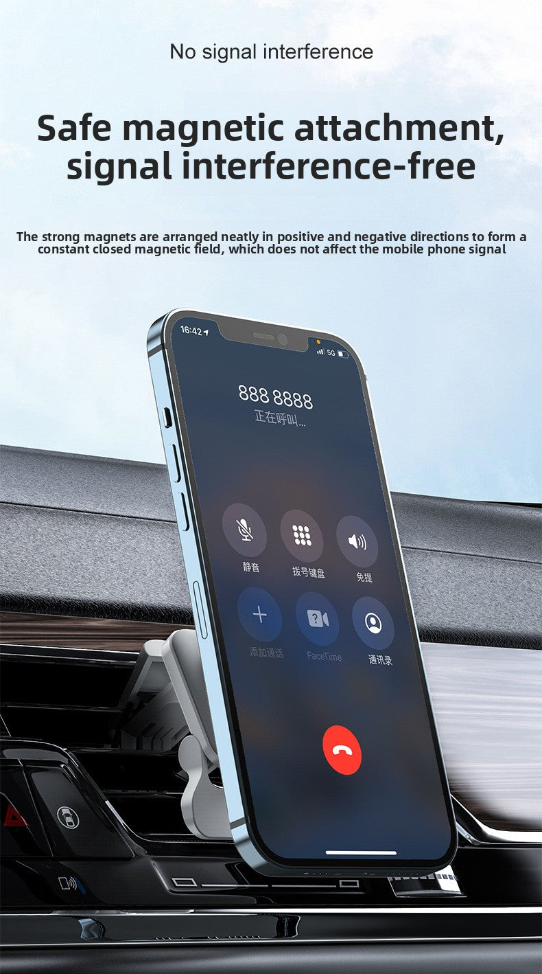 Car magnetic wireless charger 15W magsafe fast charging  for Apple iPhone14 mobile phone charger