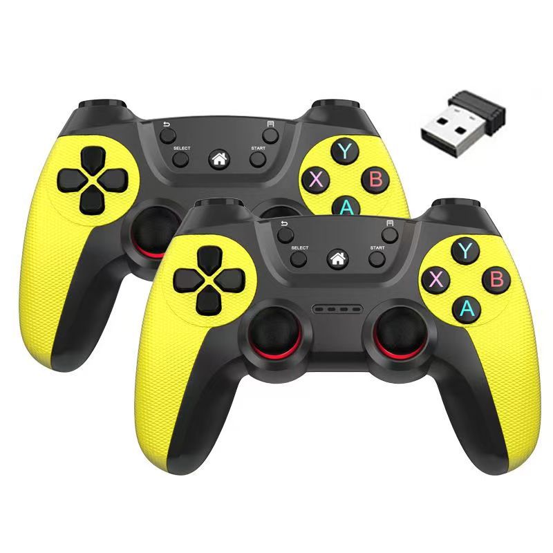 Wireless Doubles 2.4G Gamepad One-to-Two Double Play Compatible PC/Game Stick TV Box Controller