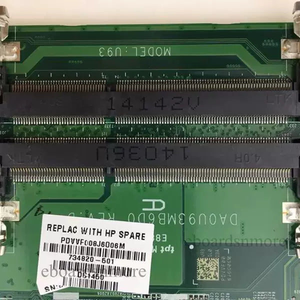 HP 15-F 15-N main board DA0U93MB6D0 734820-001 734821-501