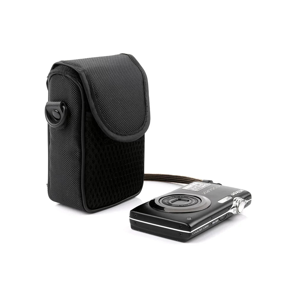 Suitable for Canon Sony Nikon Samsung Panasonic Fuji Digital Camera Bag Card Machine Cloth Bag Flip Cloth Bag Digital camera accessories
