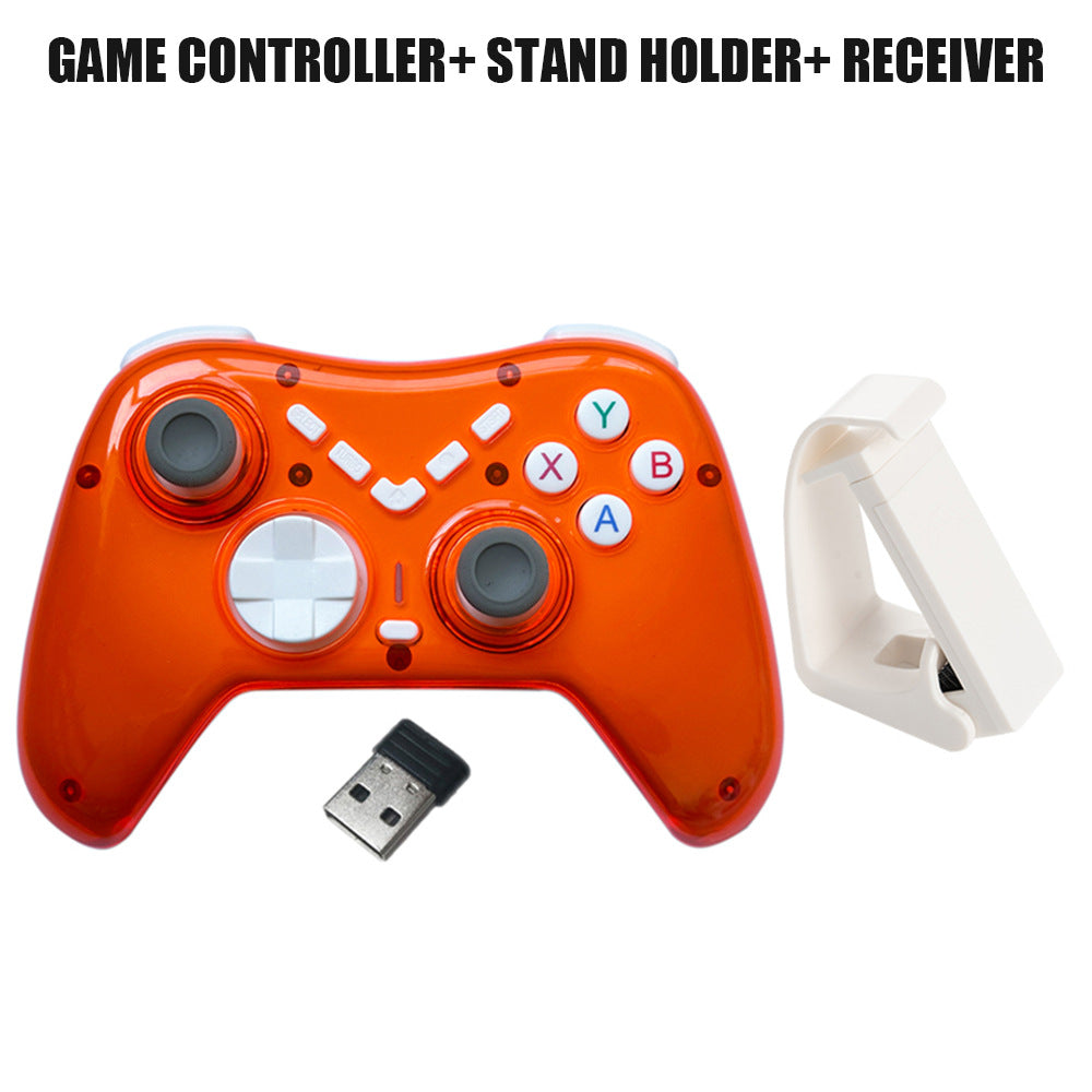 X6 Wireless Gamepad Switch PC Android 2.4G/Bluetooth 2-in-1 Wireless Gamepad with Stand