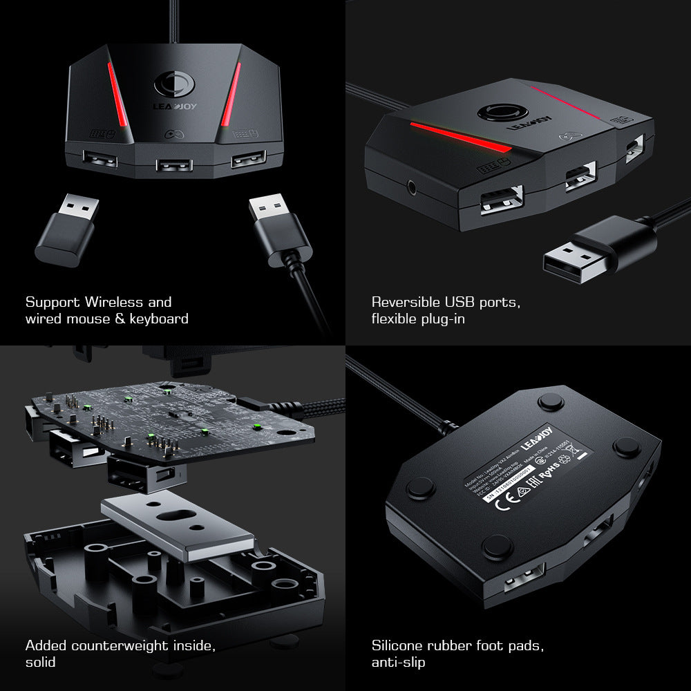 GameSir/LeadJoy VX2AimBox Game Console Keyboard and Mouse Converter Xbox PS4 Switch PS5