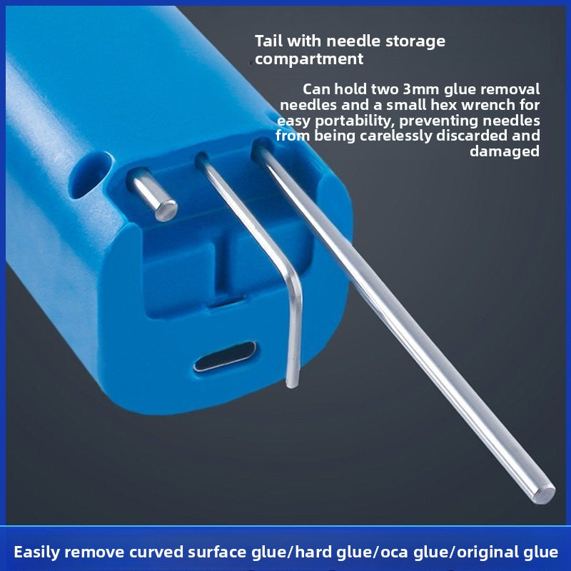 Electric glue removal artifact, mobile phone repair glue rolling machine, screen removal OCA film glue machine, glue removal machine, electric film rolling stick repair tool