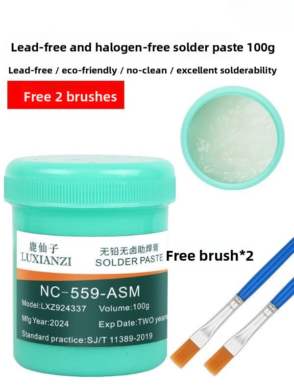 Mobile phone repair welding bga solder flux lead-free halogen-free flux leave-in rosin solder paste solder oil  Laptop Mobile Phone Repair tools