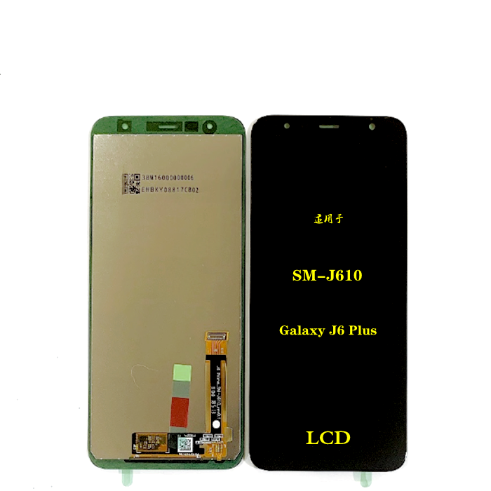 For Samsungphone SM-J610 assembly screen Galaxy J6 Plus LCD screen Mobile touch screen